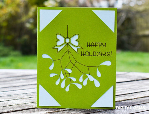 Christmas card bundle SVG Digital Gems 