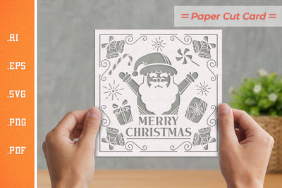 Christmas Card Cut Files SVG 10 SVG Slim Studio 
