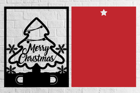 Christmas Card Money Holder 1-2 svg eps ai png pdf SVG zafrans studio 