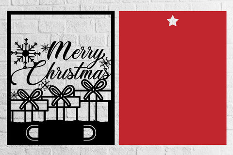 Christmas Card Money Holder 7-8 svg eps ai png pdf SVG zafrans studio 