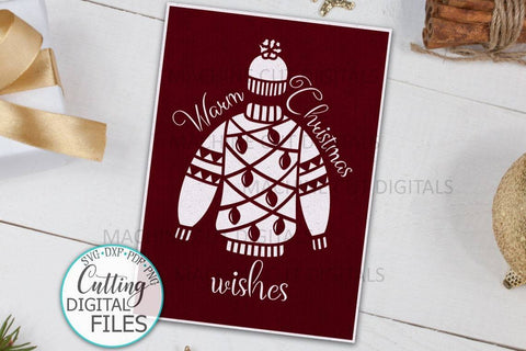 Christmas card svg bundle, Cricut cards svg, Merry Christmas card svg, papercut svg, laser cut template, cut out card svg SVG kartcreationii 