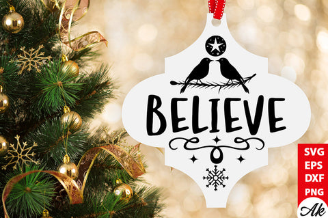 Christmas Cardinal Arabesque Bundle SVG akazaddesign 