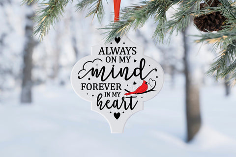 Christmas Cardinal Arabesque Ornament Bundle V.2 SVG CraftLabSVG 