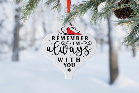 Christmas Cardinal Arabesque Ornament Bundle V.2 SVG CraftLabSVG 