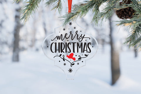 Christmas Cardinal Arabesque Ornament SVG Bundle SVG CraftLabSVG 