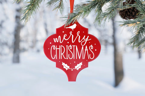 Christmas Cardinal Arabesque Ornament SVG Bundle SVG CraftLabSVG 