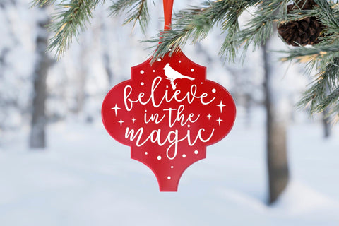 Christmas Cardinal Arabesque Ornament SVG Bundle SVG CraftLabSVG 