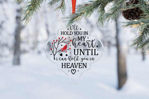 Christmas Cardinal Arabesque Ornament SVG Design SVG CraftLabSVG 