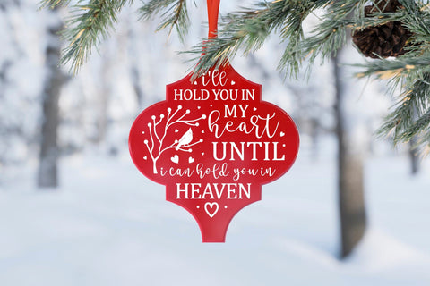 Christmas Cardinal Arabesque Ornament SVG Design SVG CraftLabSVG 