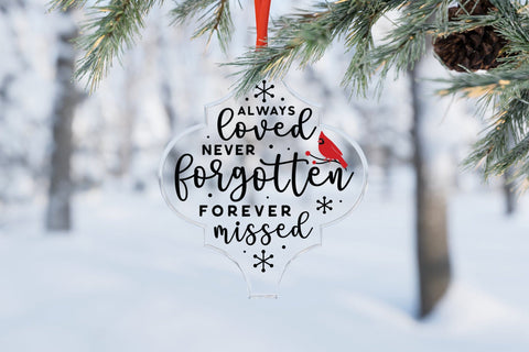 Christmas Cardinal Arabesque Ornament SVG SVG CraftLabSVG 