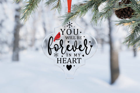 Christmas Cardinal Arabesque Ornament SVG SVG CraftLabSVG 