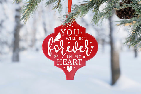 Christmas Cardinal Arabesque Ornament SVG SVG CraftLabSVG 