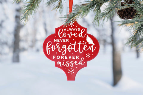 Christmas Cardinal Arabesque Ornament SVG SVG CraftLabSVG 