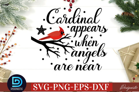 Christmas Cardinal SVG Bundle SVG DESIGNISTIC 