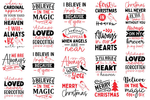 Christmas Cardinal SVG Bundle SVG Regulrcrative 