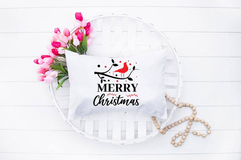 Christmas Cardinal SVG Bundle.Cardinal on Branch SVG, SVG Designangry 