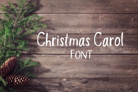 Christmas Carol Font Font Carina Gardner