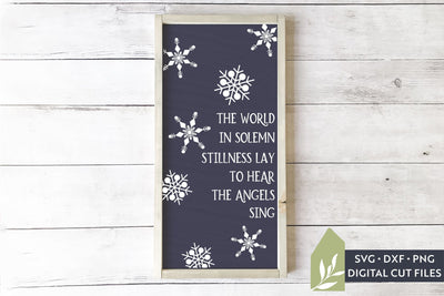 Christmas Carol SVG | Snowflake SVG SVG LilleJuniper 