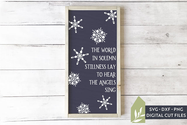 Christmas Carol SVG | Snowflake SVG SVG LilleJuniper 