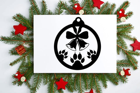 Christmas Cat Ornaments SVG Bundl SVG Regulrcrative 