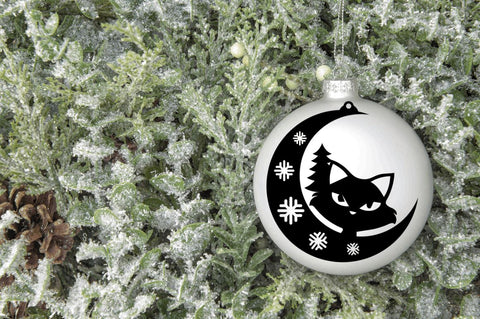 Christmas Cat Ornaments SVG Bundl SVG Regulrcrative 