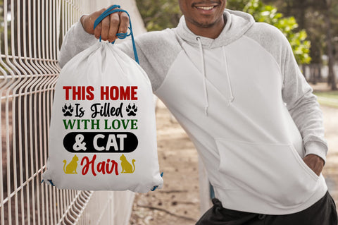 Christmas Cat SVG Bundle SVG Regulrcrative 