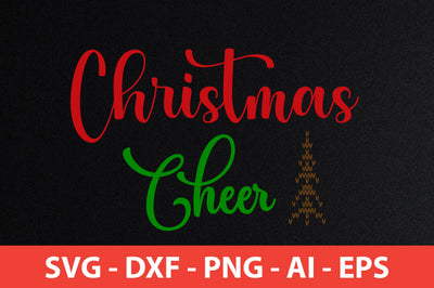 Christmas Cheer-svg SVG nirmal108roy 