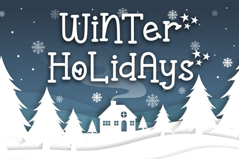 Christmas Chic Font AEN Creative Store 