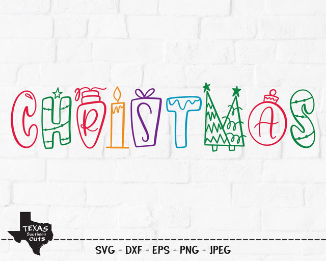 Christmas | Christmas SVG SVG Texas Southern Cuts 