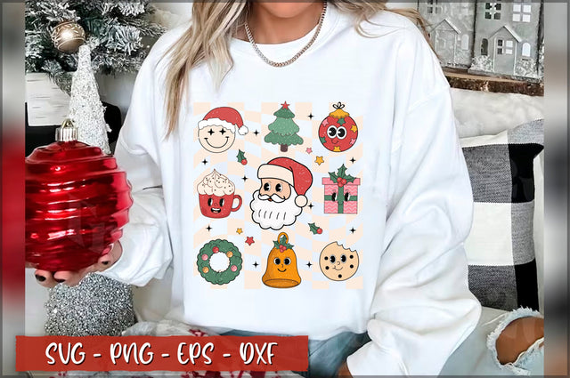 Christmas clipart Retro SVG SVG Shetara Begum 