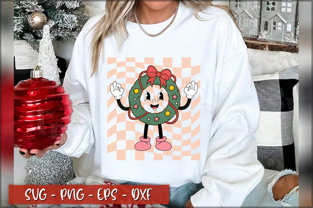 Christmas clipart Retro SVG SVG Shetara Begum 