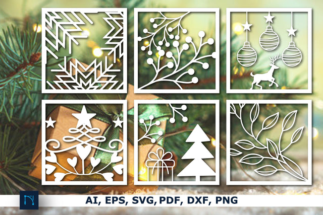 Christmas Coasters decor SVG bundle SVG MD JOYNAL ABDIN 