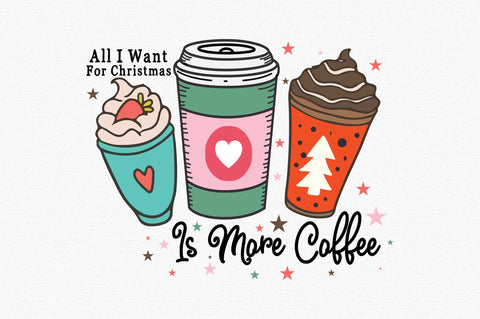 Christmas Coffee PNG Sublimation Sublimation designartist 