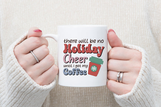 Christmas Coffee Quote Sublimation Sublimation SVGista 