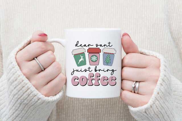 Christmas Coffee Quote Sublimation Sublimation SVGista 