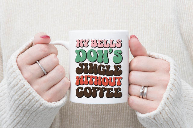 Christmas Coffee Quote Sublimation Sublimation SVGista 