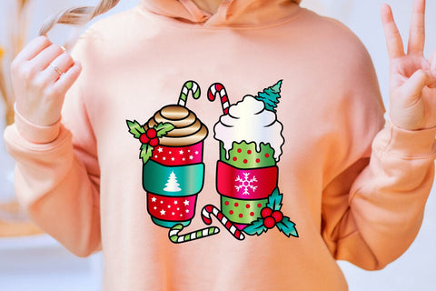 Christmas Coffee Sublimation Design | Coffee Sublimation PNG Sublimation zoellartz 