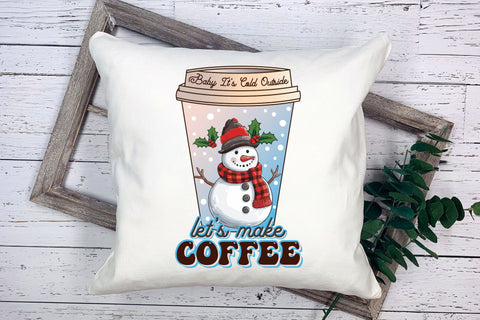 Christmas Coffee Sublimation Design Sublimation CraftLabSVG 