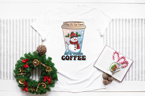 Christmas Coffee Sublimation Design Sublimation CraftLabSVG 