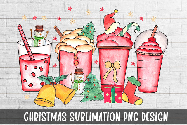 Christmas Coffee Sublimation SVG fokiira 