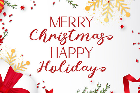 Christmas Combine Font Duo Font AEN Creative Store 