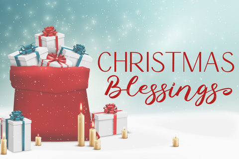 Christmas Combine Font Duo Font AEN Creative Store 