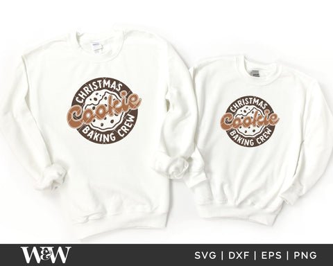 Christmas Cookie Baking Crew SVG | Matching Christmas Shirt SVG SVG Wood And Walt 