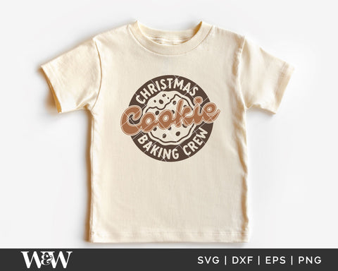 Christmas Cookie Baking Crew SVG | Matching Christmas Shirt SVG SVG Wood And Walt 
