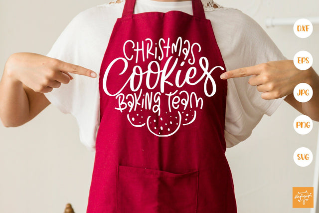 Christmas Cookies Baking Team SVG SVG dapiyupi store 