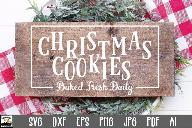 Christmas Cookies SVG Cut File - Christmas SVG SVG Old Market 