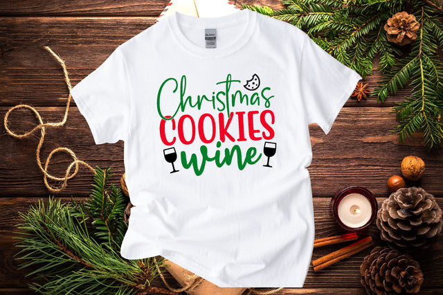 christmas cookies wine SVG SVG buydesign 
