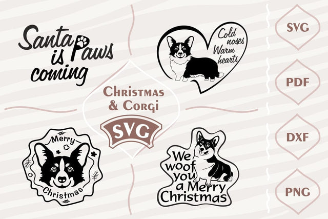 Christmas & Corgi - SVG bundle SVG Digital Mojito 