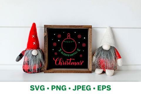 Christmas Countdown sign SVG. Days until Christmas SVG LaBelezoka 