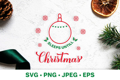 Christmas Countdown sign SVG. Days until Christmas SVG LaBelezoka 